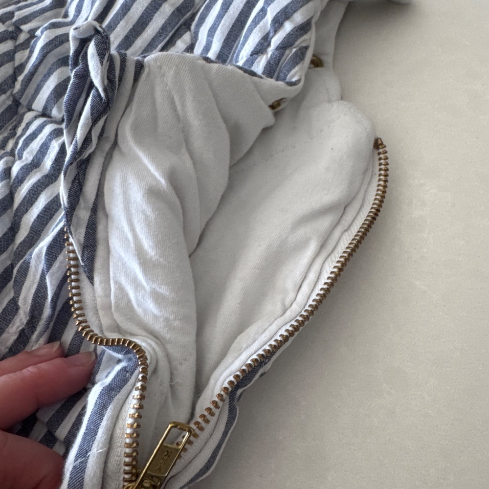 Louelle linen and cotton sleepsack 6-24months - Picture 4 of 10